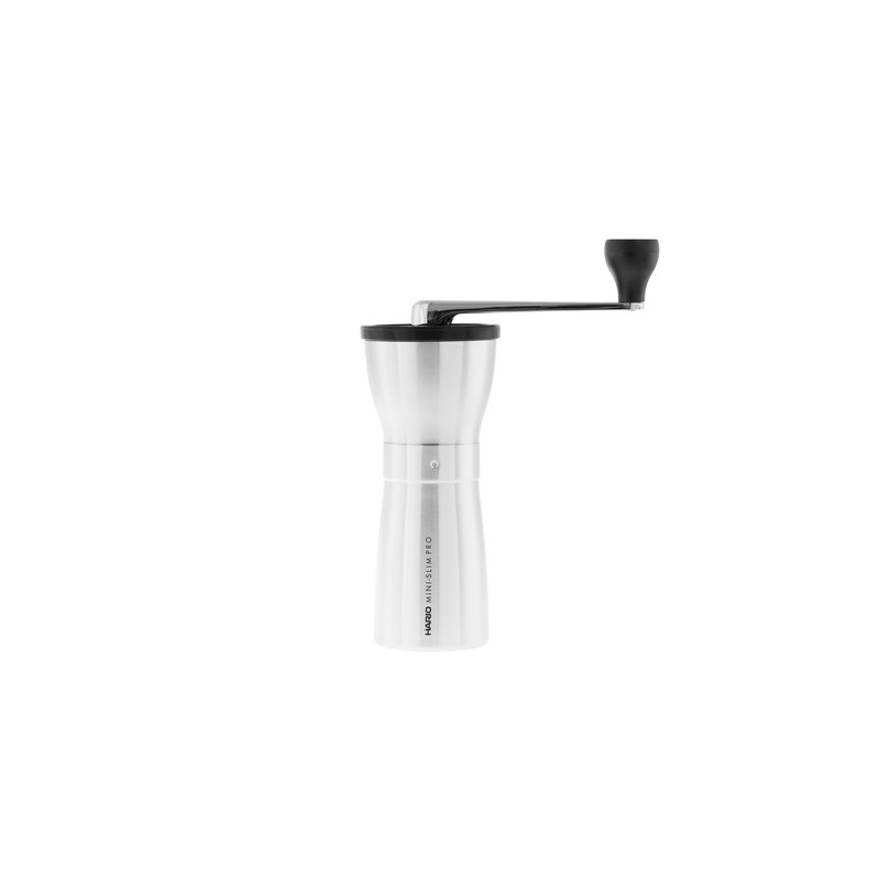 Hario Mini Mill Slim PRO kéziörlő ezüst Hario Mini Mill Slim PRO kéziörlő ezüst